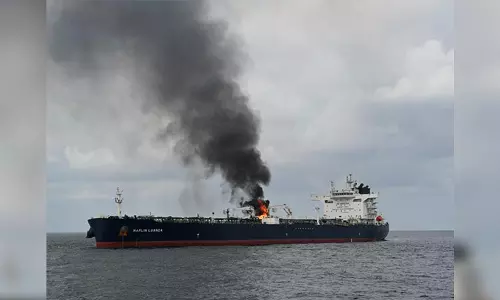 INS Vishakhapatnam responds to distress call from merchant vessel