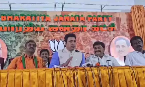 Congress-DMK talk is a family talk, says former CM Biplab Kumar Deb