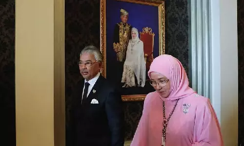 Malaysia’s outgoing king wants govt stability, bigger role for future monarchs