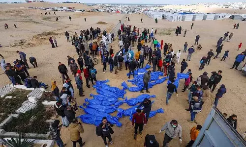 Israel hands over bodies of Palestinians killed in Gaza for burial