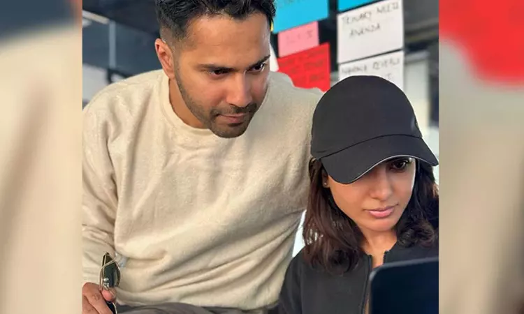 Finally, we got to watch something...: Samantha, Varun share Citadel update with fans