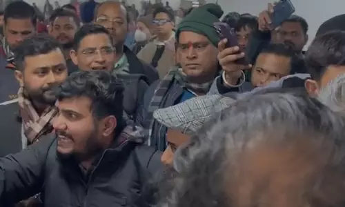 Passengers erupt in protest at IGIA after IndiGo cancels Deogarh flight for 2nd day