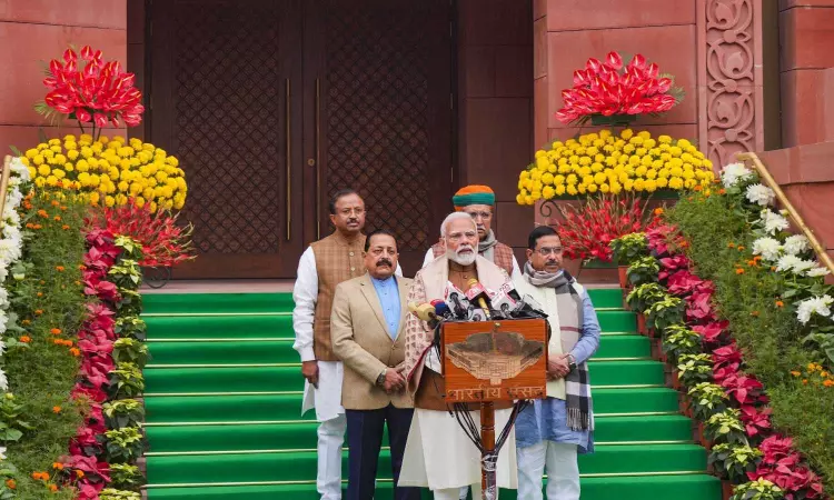 Country touching new heights of progress: PM Modi Country touching new heights of progress: PM Modi