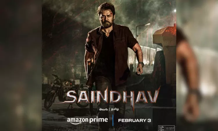 Venkatesh-starrer Saindhav to stream on Prime Video Venkatesh-starrer Saindhav to stream on Prime Video