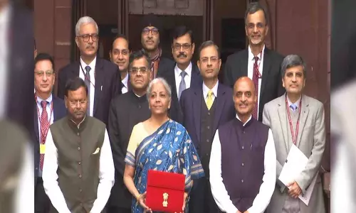 Interim Budget 2024: Finance Minister Nirmala Sitharaman carries bahi-khata
