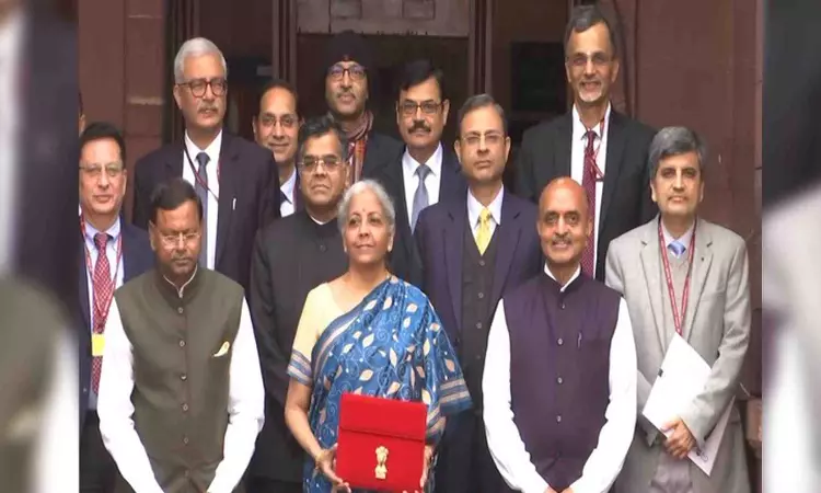 Interim Budget 2024: Finance Minister Nirmala Sitharaman carries bahi-khata