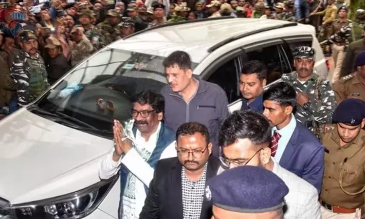 Former Jharkhand CM Hemant Soren sent to one-day judicial custody