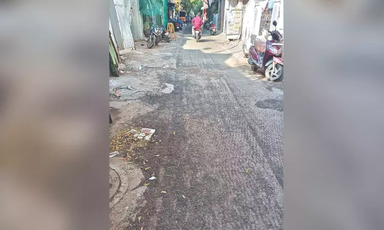 Citizen Connect: After years of unlaid roads, poor milling hits Old Washermanpet