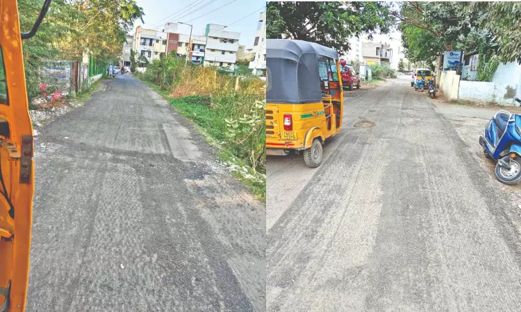 Thuraipakkam residents urge to resume road re-laying after drinking water pipeline work completes Thuraipakkam residents urge to resume road re-laying after drinking water pipeline work completes