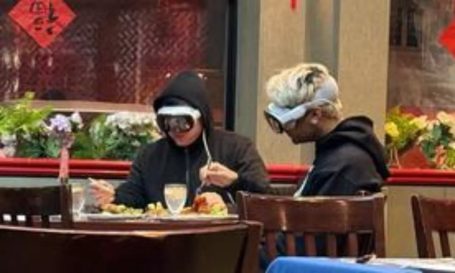 People wear Apple Vision Pro on streets, inside trains & more