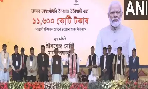 PM Modi dedicates, lays foundation stone for multiple projects worth Rs 11,600 cr in Guwahati