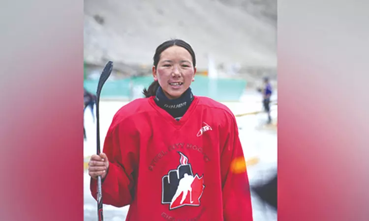 Skarma’s journey from Ladakh village to ice hockey