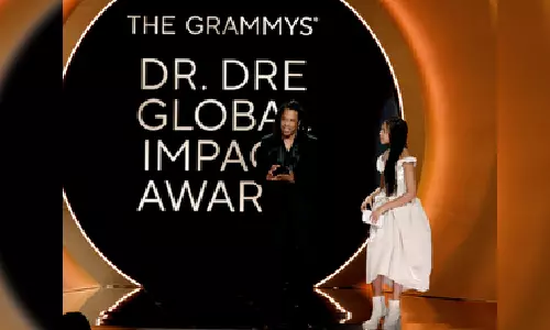 66th Grammy Awards: Jay-Z feted with Dr. Dre Global Impact Award 66th Grammy Awards: Jay-Z feted with Dr. Dre Global Impact Award
