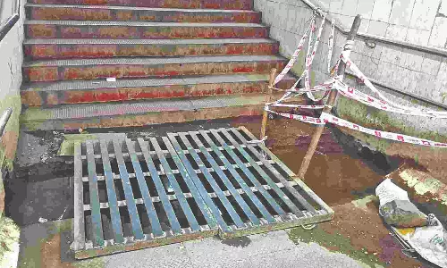 Perennial water-logging at Tambaram Sanatorium subway irks commuters