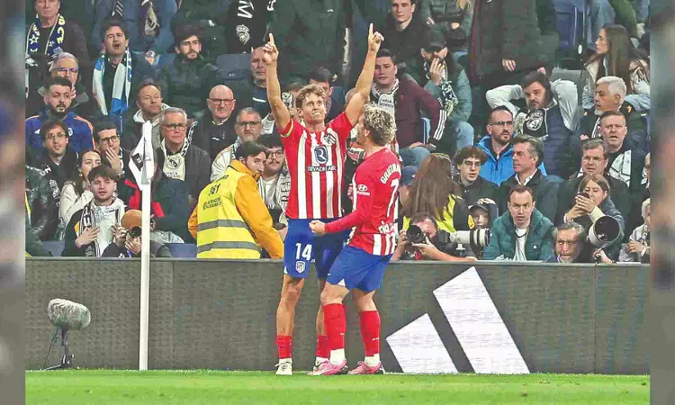 Llorente snatches late draw for Atletico against Real Madrid Llorente snatches late draw for Atletico against Real Madrid