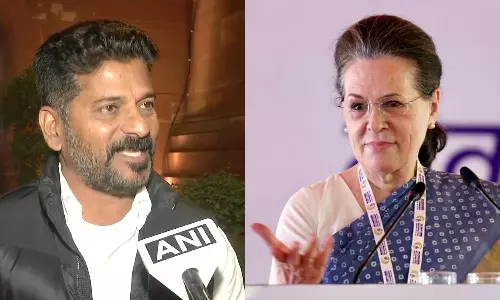 Revanth Reddy urges Sonia Gandhi to contest LS polls from Telangana