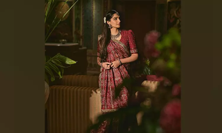 Sonam Kapoor revives traditional vibes, wears mothers 35-years-old sari