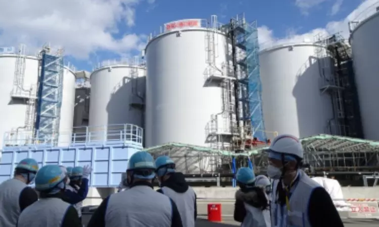 5.5 tons of radioactive water leaked from Fukushima nuclear plant