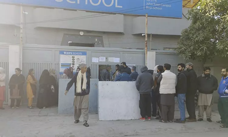 Mobile phone services suspended across Pakistan as voting begins Mobile phone services suspended across Pakistan as voting begins