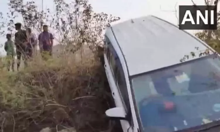 BJD MP Ramesh Majhi injured in road accident in Odishas Nabarangpur