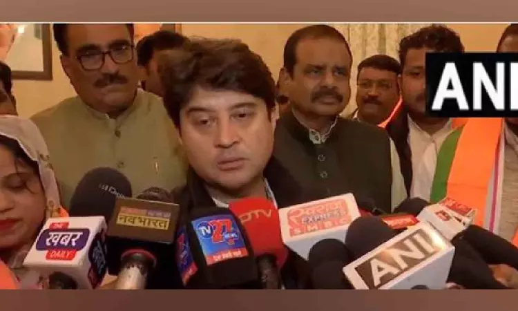 Its ideology is bankrupt, anti-national: Jyotiraditya Scindia slams Congress Its ideology is bankrupt, anti-national: Jyotiraditya Scindia slams Congress
