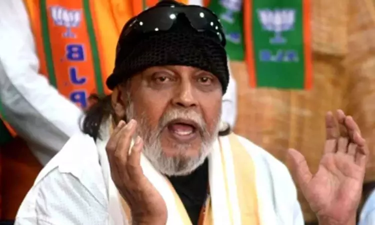 Mithun released from hospital; says will be actively engaged with BJP Mithun released from hospital; says will be actively engaged with BJP