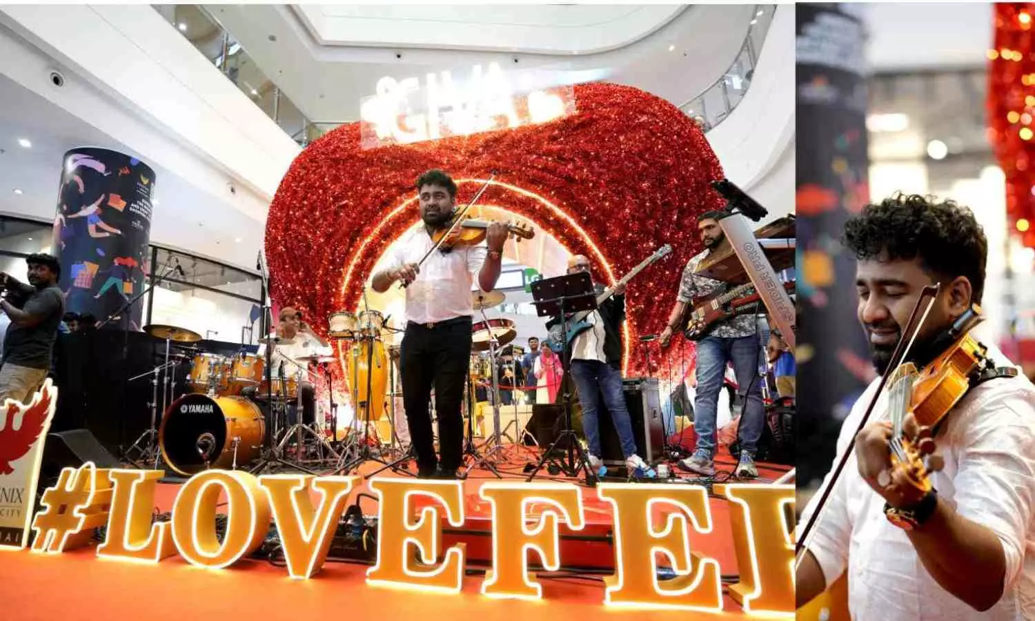 Chennais Mall turns rendezvous of spectacular musical flash mob & concerts setting the tone for V-Days week