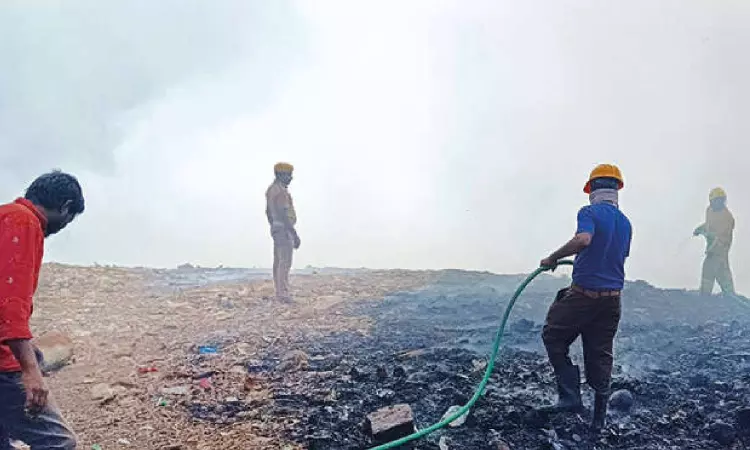 Fire in dumpyard leaves residents gasping for breath in Kotagiri