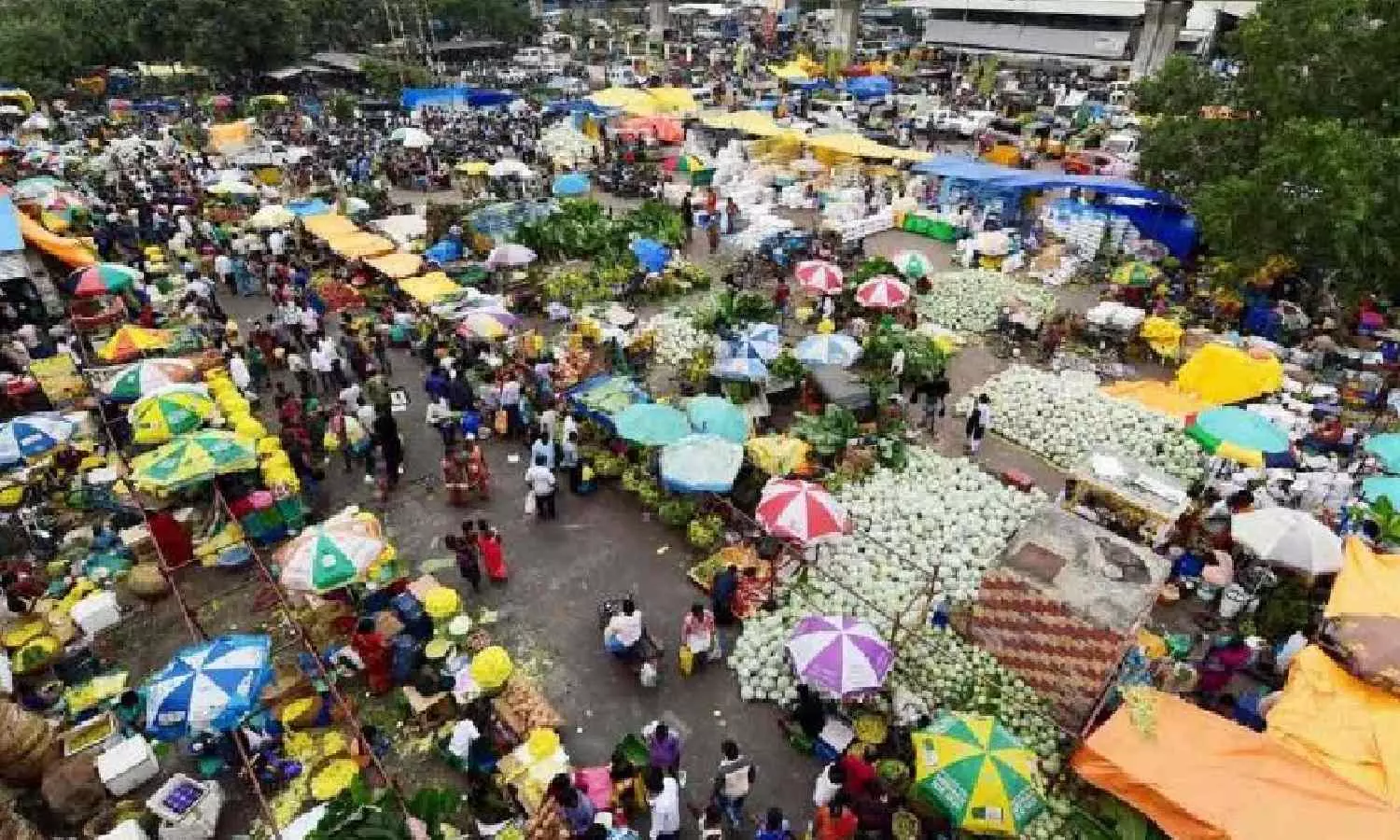 Tender floated for park inside Koyambedu market