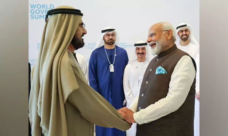 UAE Vice President presents copy of his book, personalised message to PM Modi