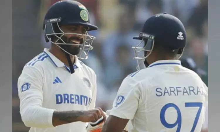 My wrong call: Ravindra Jadeja feeling bad on Sarfaraz Khan run out My wrong call: Ravindra Jadeja feeling bad on Sarfaraz Khan run out