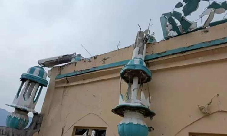 Ahmadi mosque desecrated in PoK