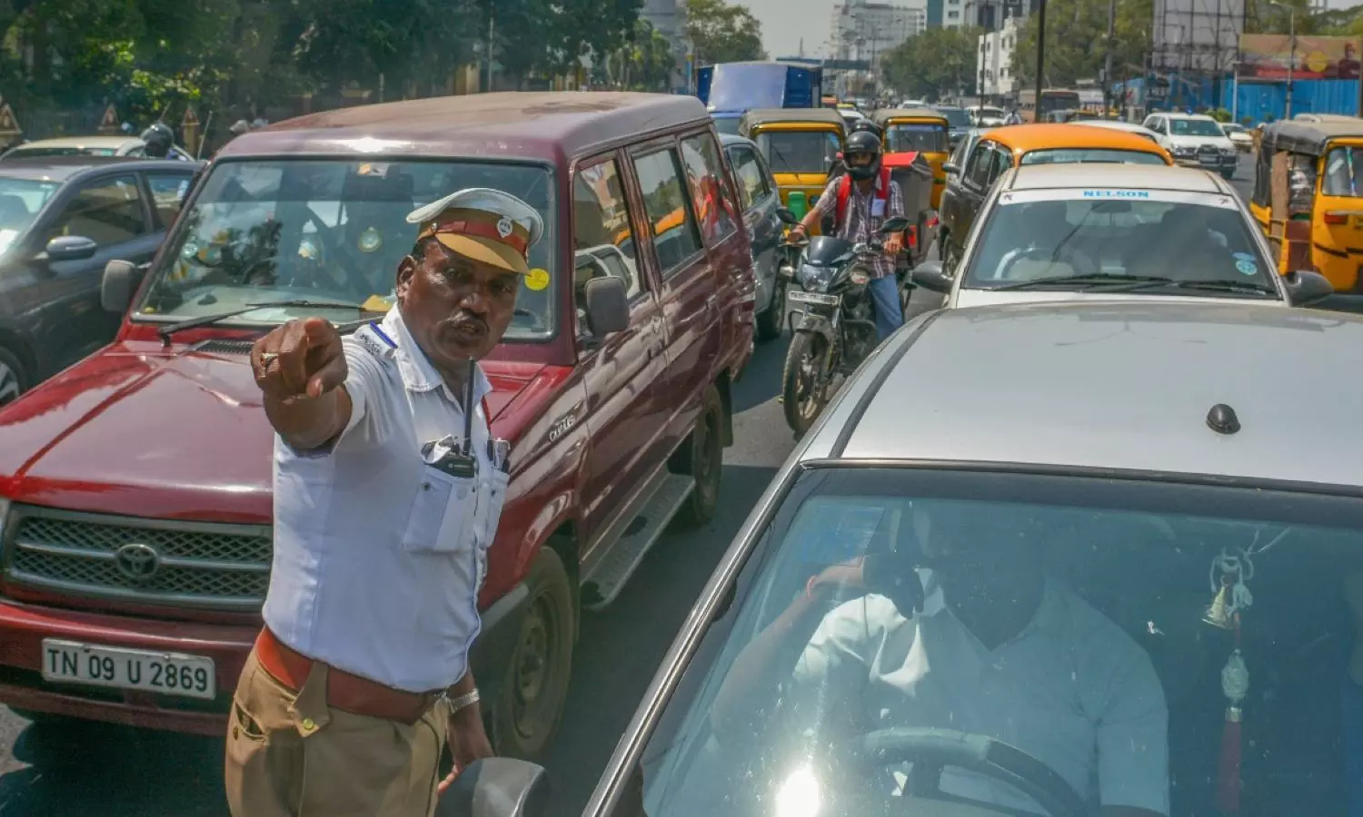 CMWSSB works near Cathedral road; traffic diversions announced for a week