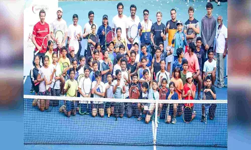 Budding players rub shoulders with top ATP Stars at Bengaluru Open Tennis Clinic