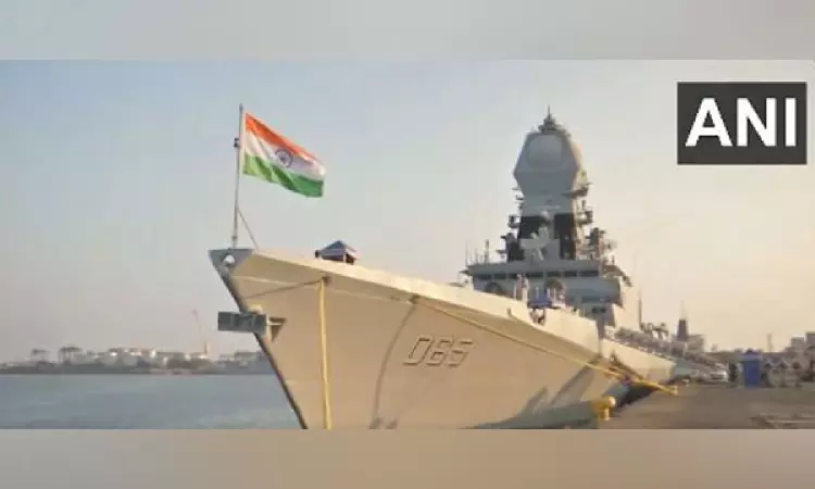 Indian Naval Warship reaches Chennai after rescuing hijacked Bulk Carrier MV Lila Norfolk