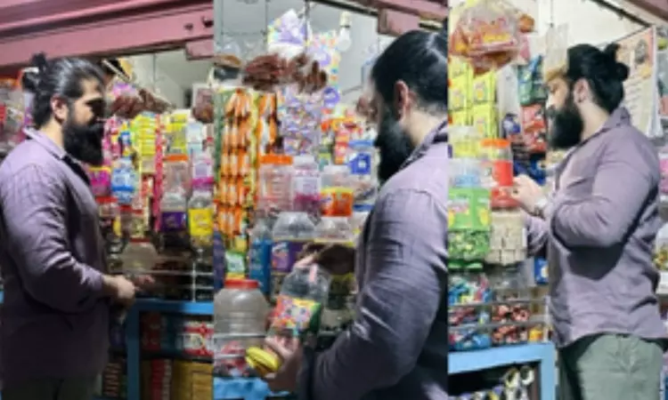 KGF sensation Yash purchases candy for daughter, pictures go viral