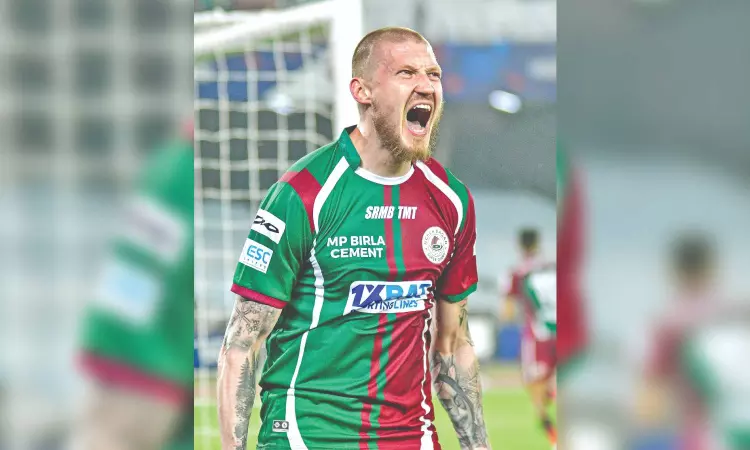 Mohun Bagan moves second after beating NEUFC
