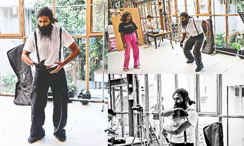 Busking the art of krump