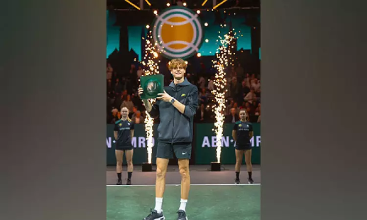 Jannik Sinner continues winning run, outshines Alex De Minaur to clinch Rotterdam Open title Jannik Sinner continues winning run, outshines Alex De Minaur to clinch Rotterdam Open title