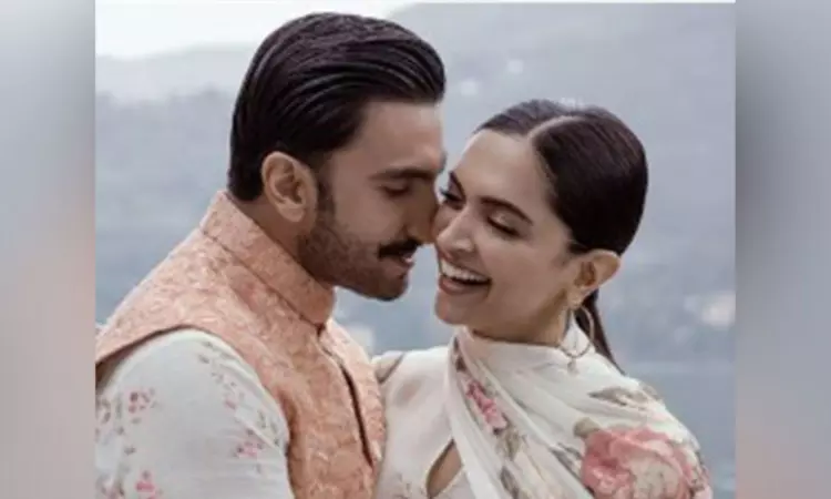 Ranveer Singh just loves Deepikas BAFTA look Ranveer Singh just loves Deepikas BAFTA look