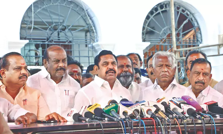 There is nothing for farmers in DMK’s Agri Budget: EPS