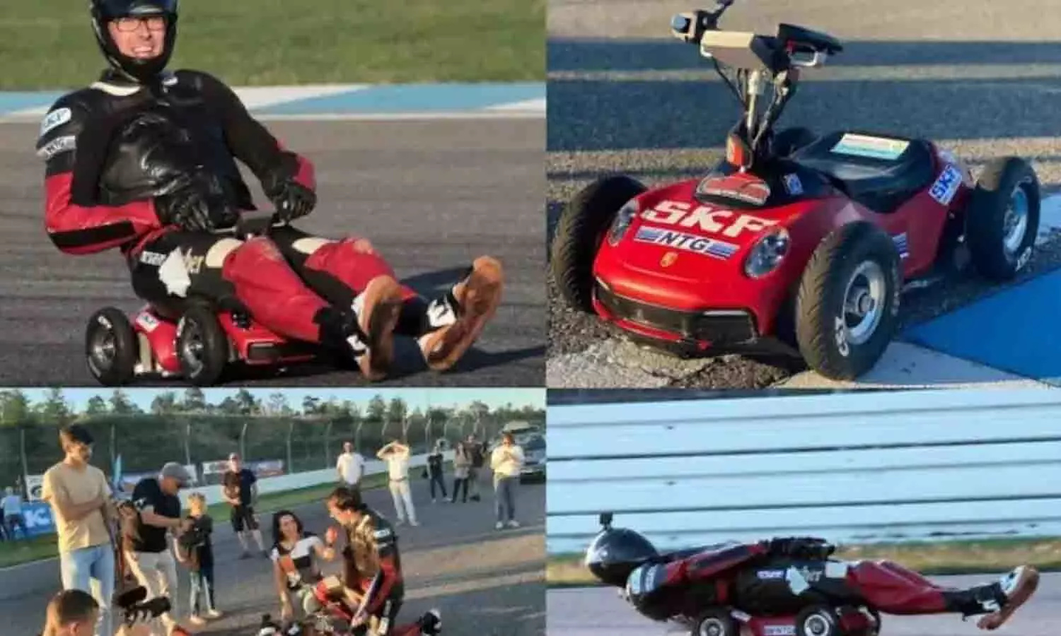 Man modifies toy car, goes for a ride, wins the Guinness World Record