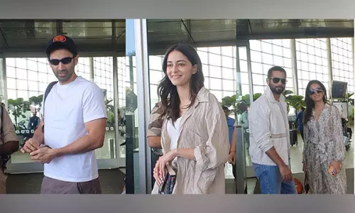 Aditya- Ananya, Shahid-Mira arrive in Goa for Rakul Preet Singh, Jackky Bhagnanis wedding