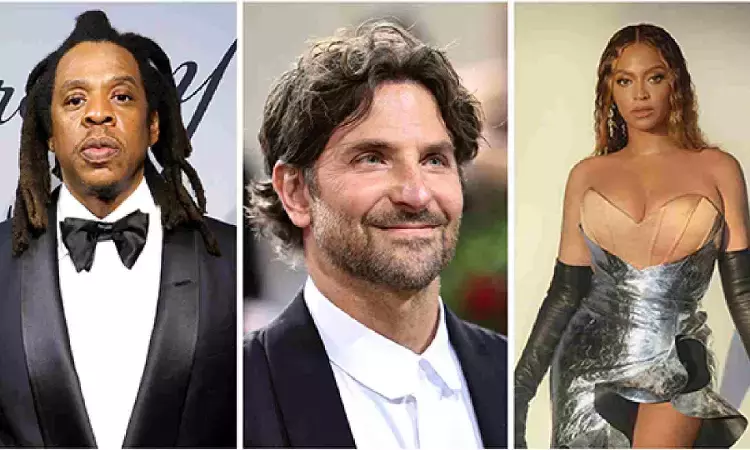 Bradley Cooper says he was freaking out when he met Jay-Z, Beyonce