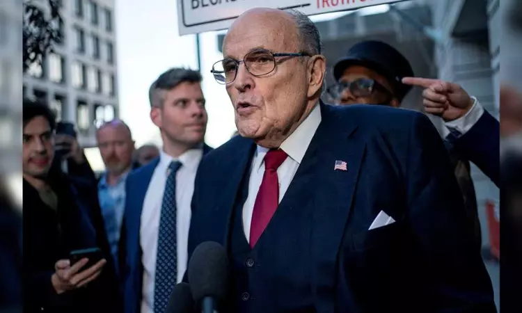 Donald Trumps former lawyer Giuliani seeks new trial in defamation case