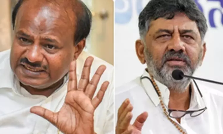 K’taka DyCM Shivakumar attacks Kumaraswamy after facing flak over lawyers issue