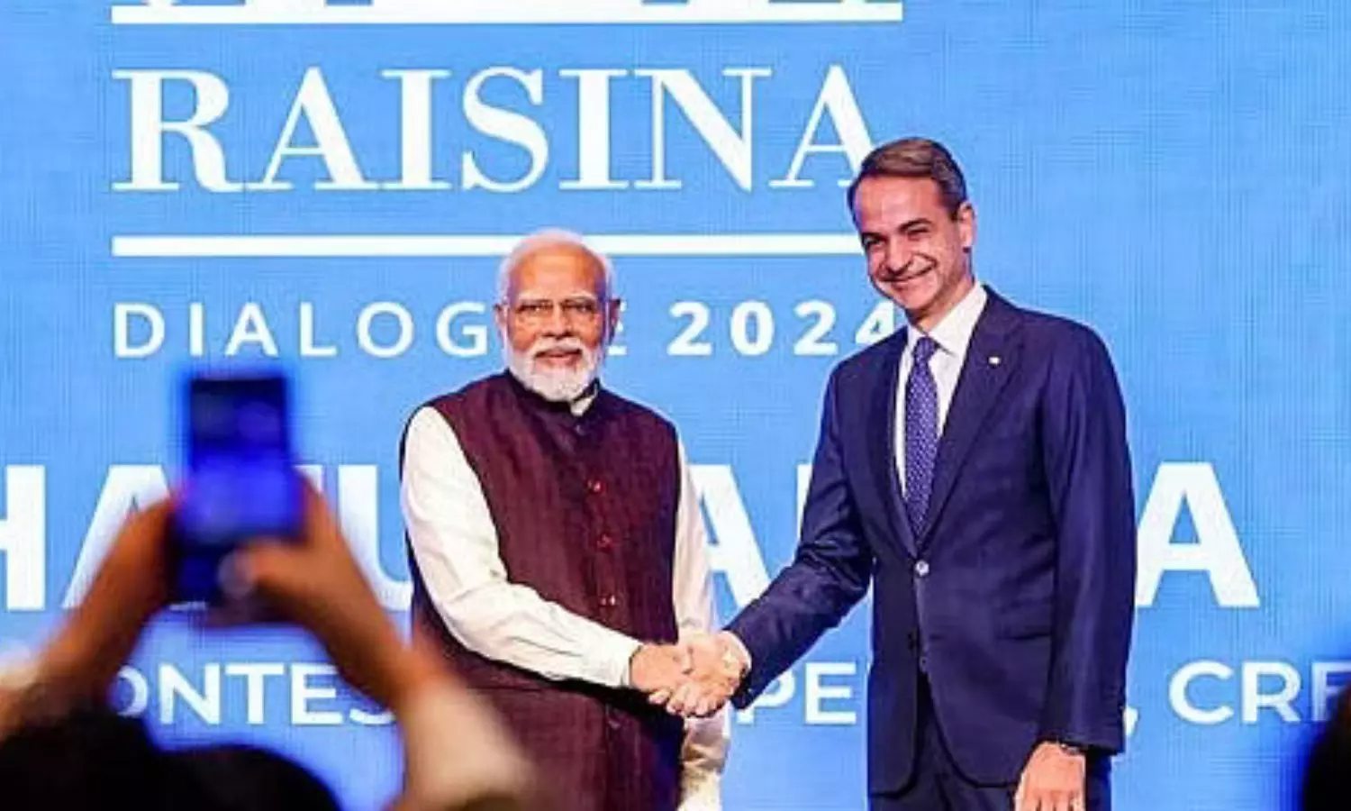 Farmers protest a common thing between Greece India Greek PM Mitsotakis