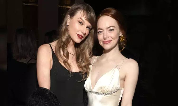 Emma Stone says she will never make another joke about Taylor Swift Emma Stone says she will never make another joke about Taylor Swift