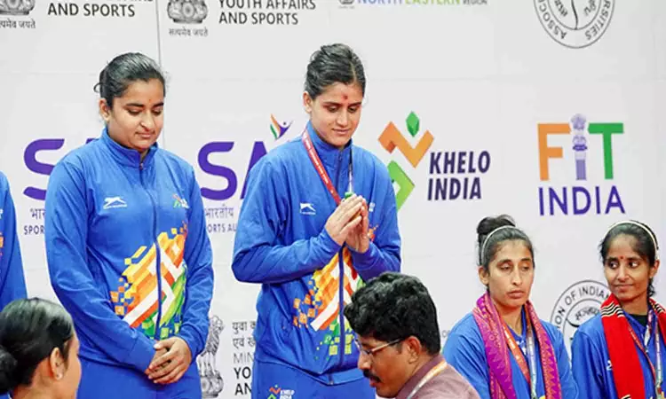 Sakshi leads Chandigarh University to  womens kabaddi gold in debut