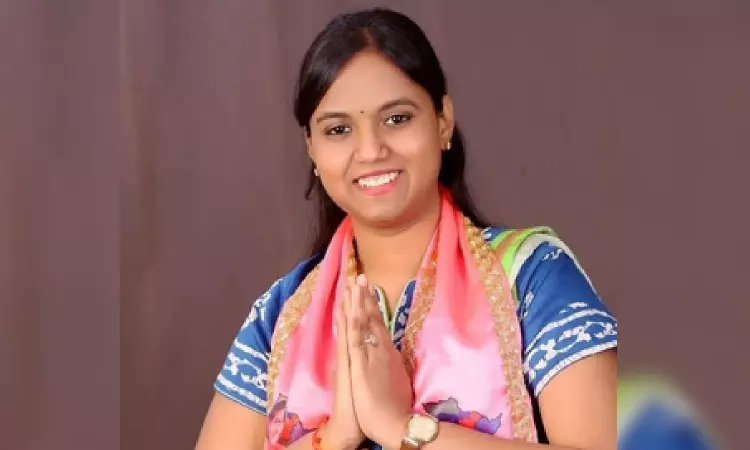 BRS MLA Lasya Nanditha dies in car accident BRS MLA Lasya Nanditha dies in car accident
